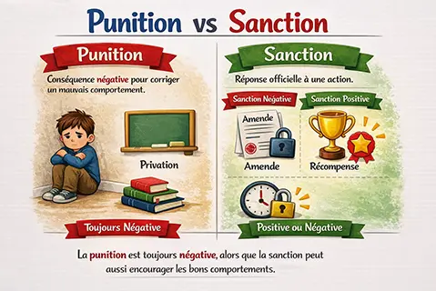 punition ou sanction, quelles sont les nuances